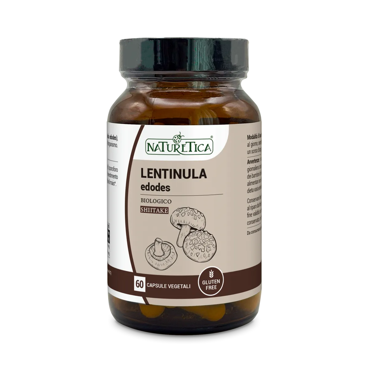 Naturetica Shiitake Lentinula Edodes Integratore Difese