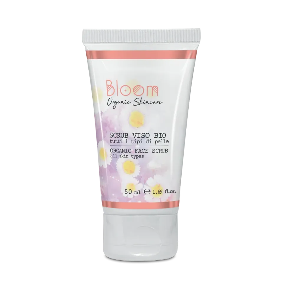 Naturetica Bielli Bloom scrub viso bio quarzo pelli delicate