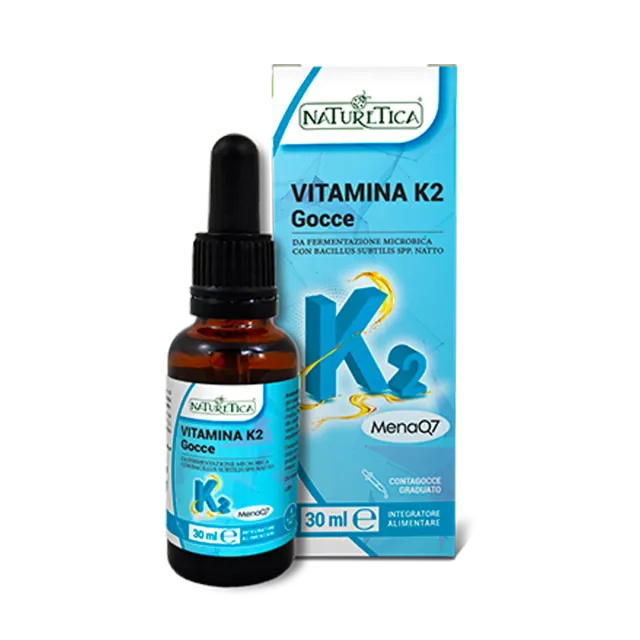 Naturetica Bielli Vitamina K2 gocce integratore ossa olio oliva