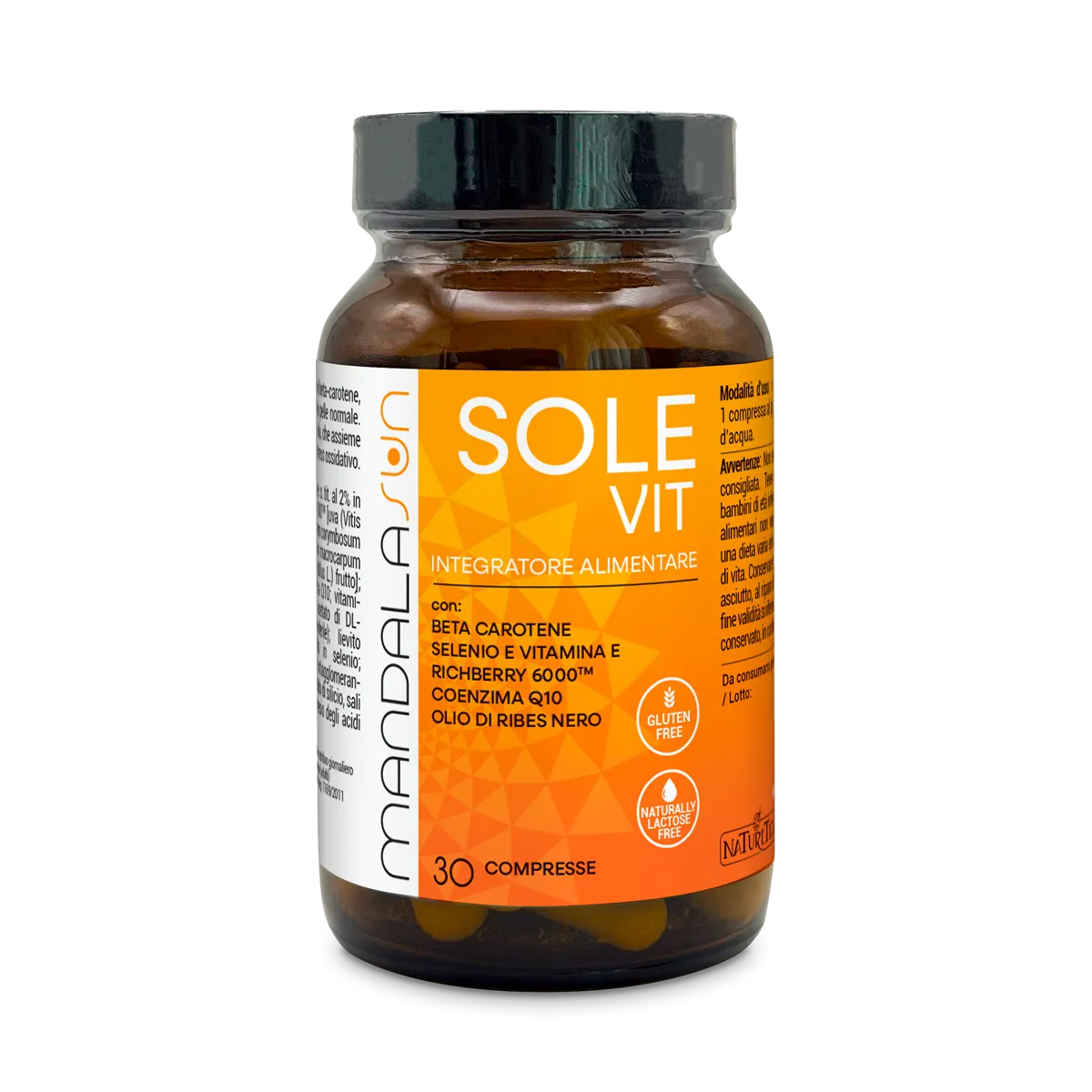 Naturetica Bielli Mandala Sun Sole Vit Integratore al beta carotene