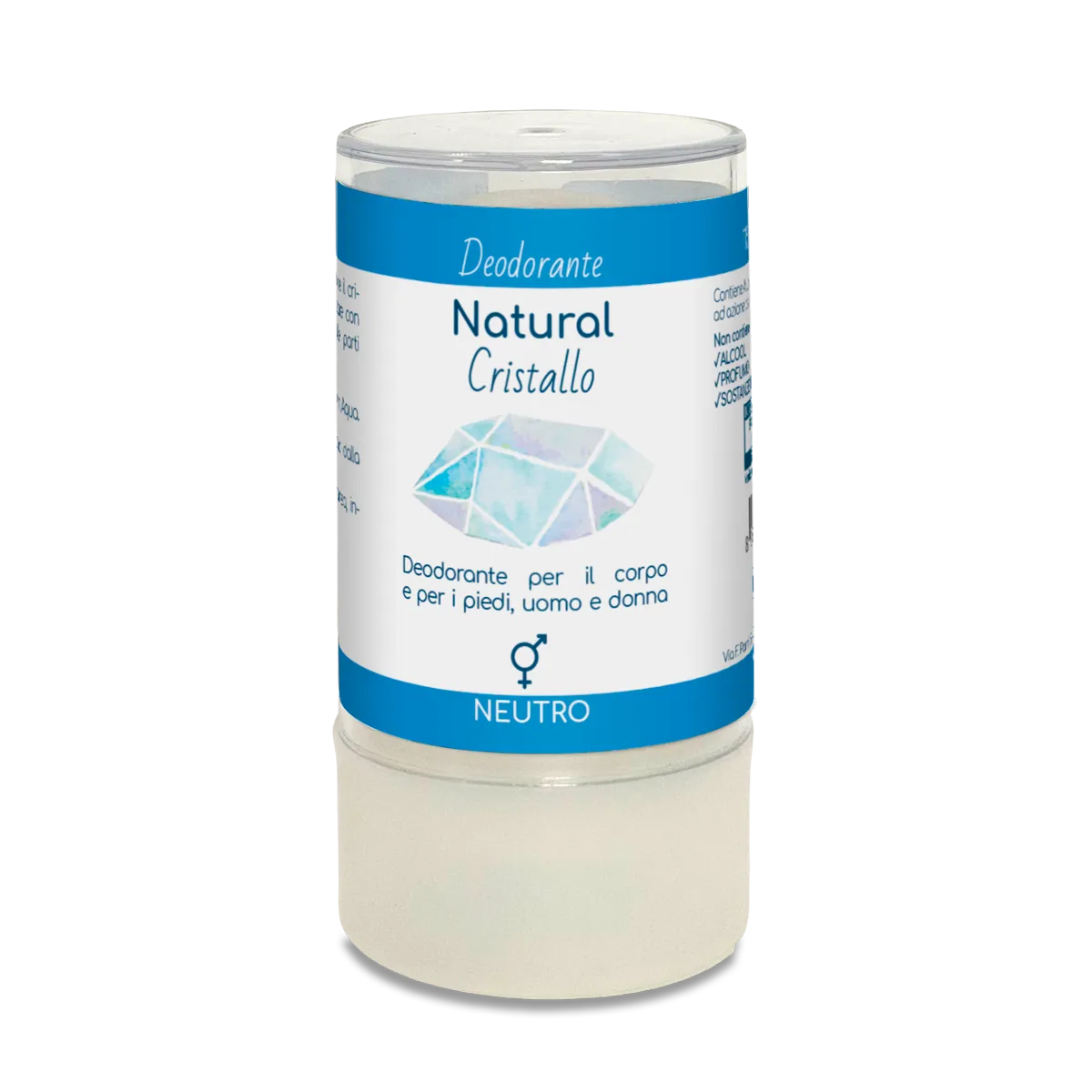 Naturetica Bielli Cristallo Deodorante Stick naturale senza profumo