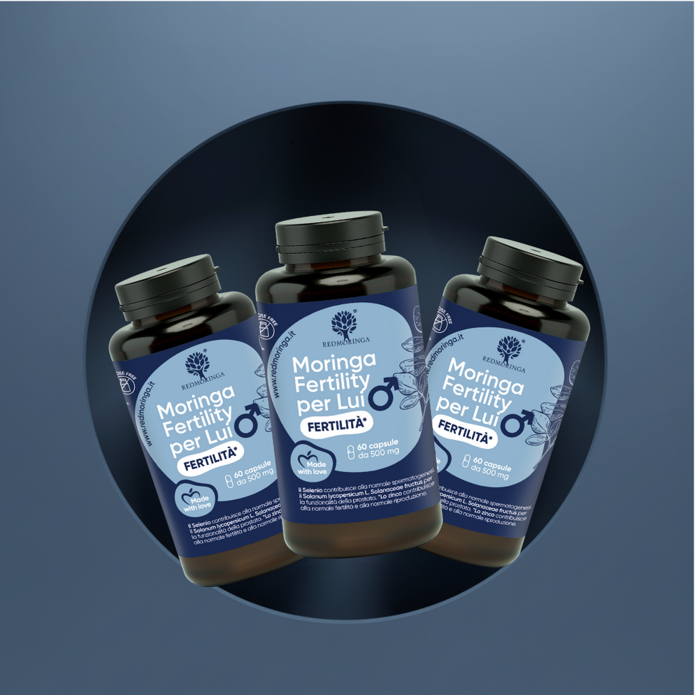 RedMoringa Fertility Him integratore fertilità uomo Q10