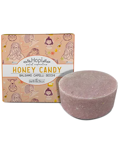 Naturetica Bielli Hopi Honey Candy balsamo solido miele capelli secchi