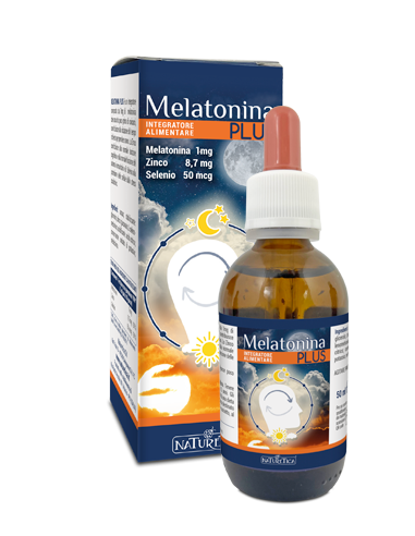 Naturetica Melatonina Plus integratore sonno 1 mg zinco