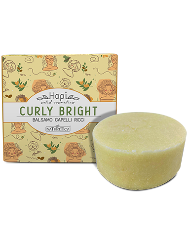 Naturetica Bielli Hopi Curly Bright balsamo solido ricci argan