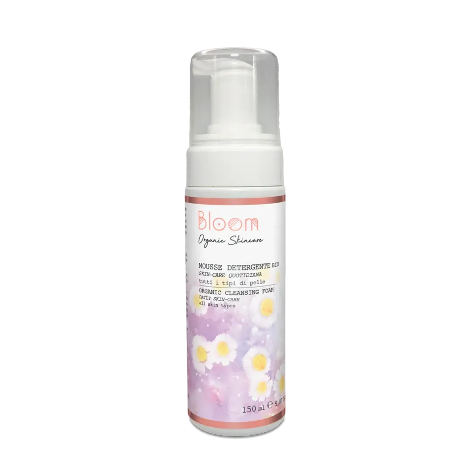 Naturetica Bielli Bloom mousse detergente viso bio