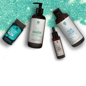 RedMoringa Man set regalo uomo shampoo gel barba integratore