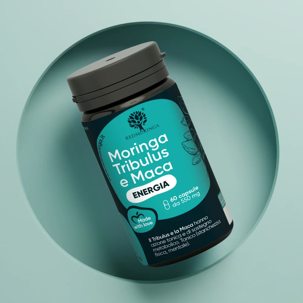 RedMoringa Tribulus Terrestris integratore 90% saponine