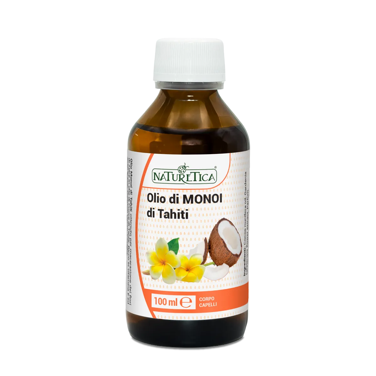 Naturetica Bielli Olio di Monoi di Tahiti corpo cocco