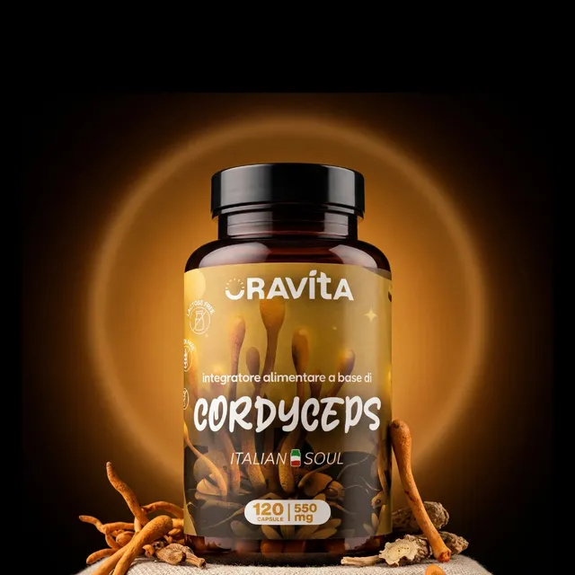 Oravita Cordyceps Estratto Titolato capsule 1 flacone energia