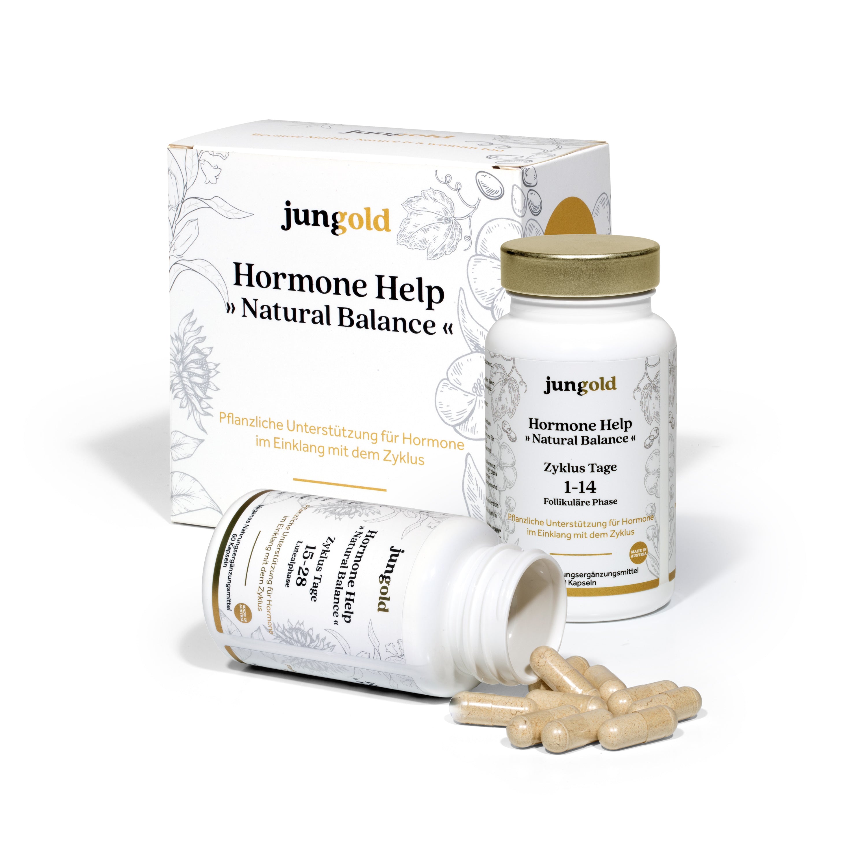 Jungold Hormone Help Natural Balance integratore ciclo vegano
