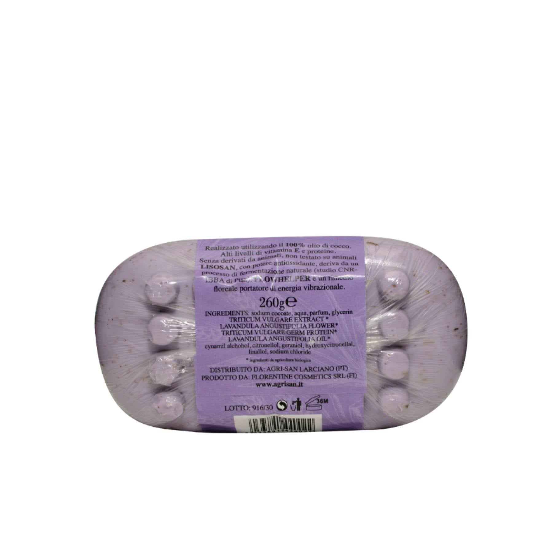 Agri-San Lavanda saponetta scrub vitamina E