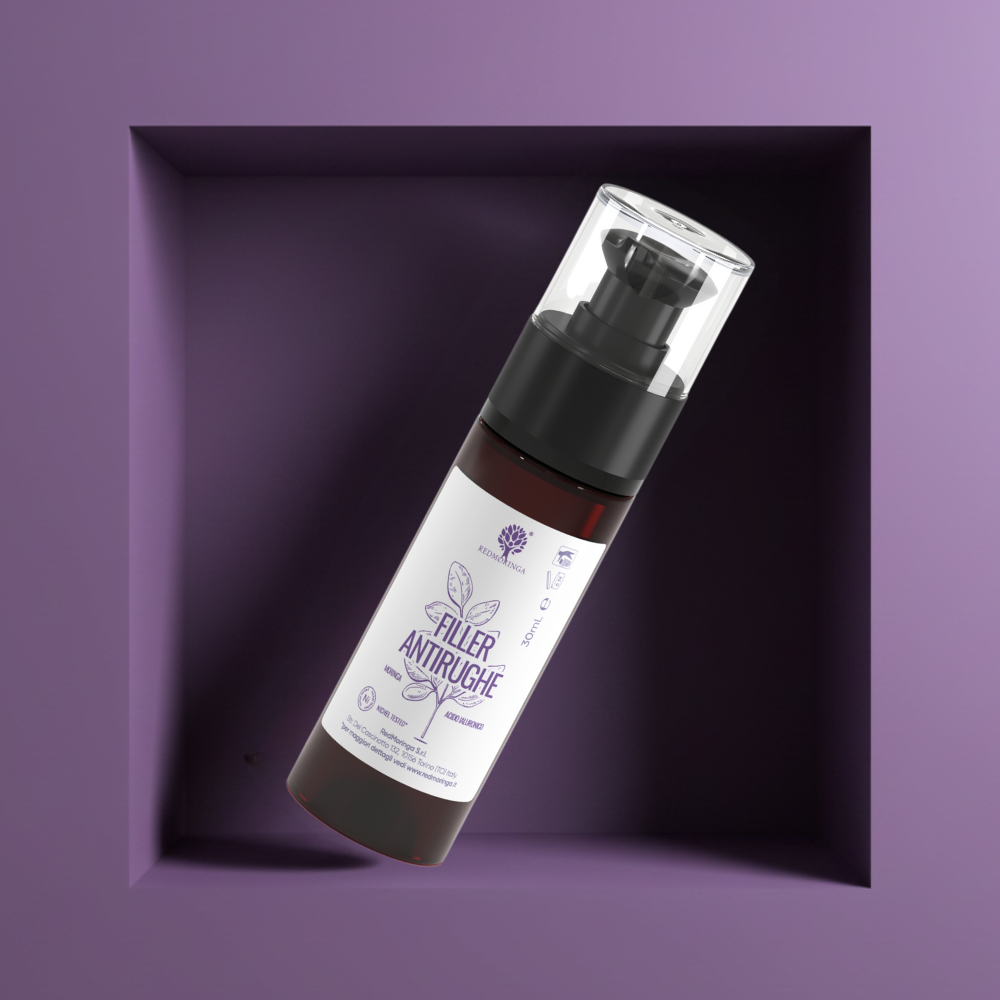 RedMoringa Filler Effect Siero Antirughe Moringa Acido Ialuronico