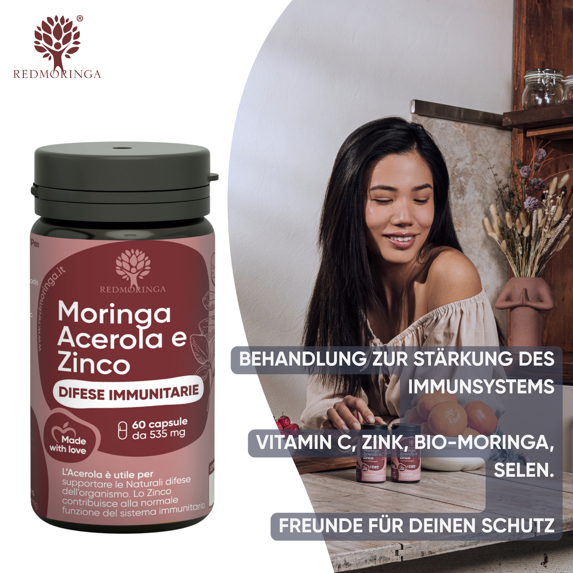 RedMoringa Immune Defense trattamento difese immunitarie