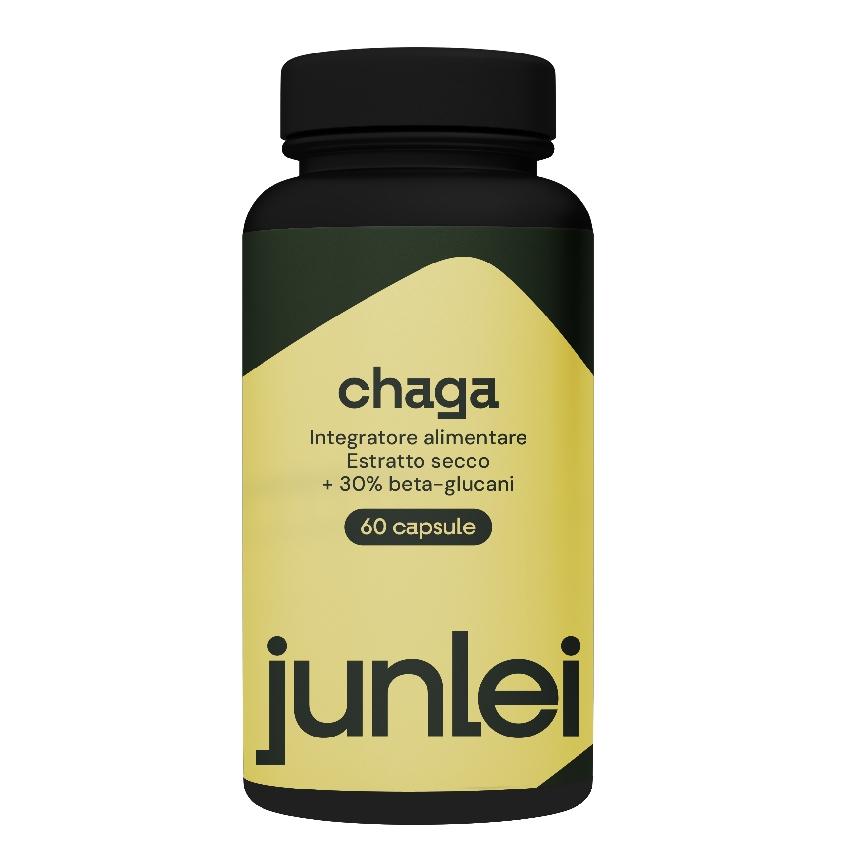 Junlei Chaga capsule integratore 2 al giorno antiossidante