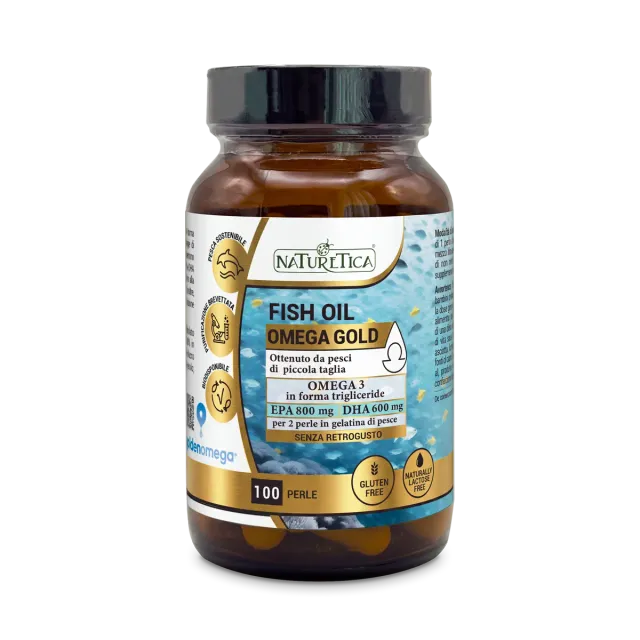Naturetica Bielli Fish Oil Omega Gold integratore omega 3