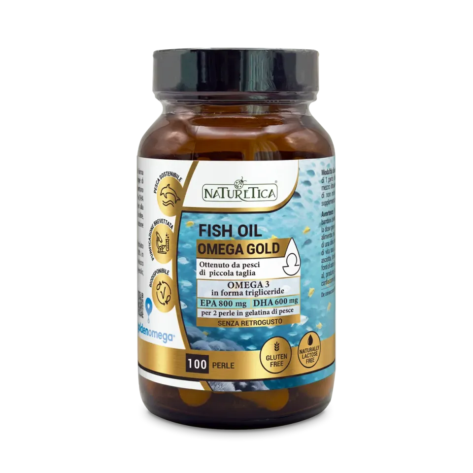Naturetica Bielli Fish Oil Omega Gold integratore omega 3