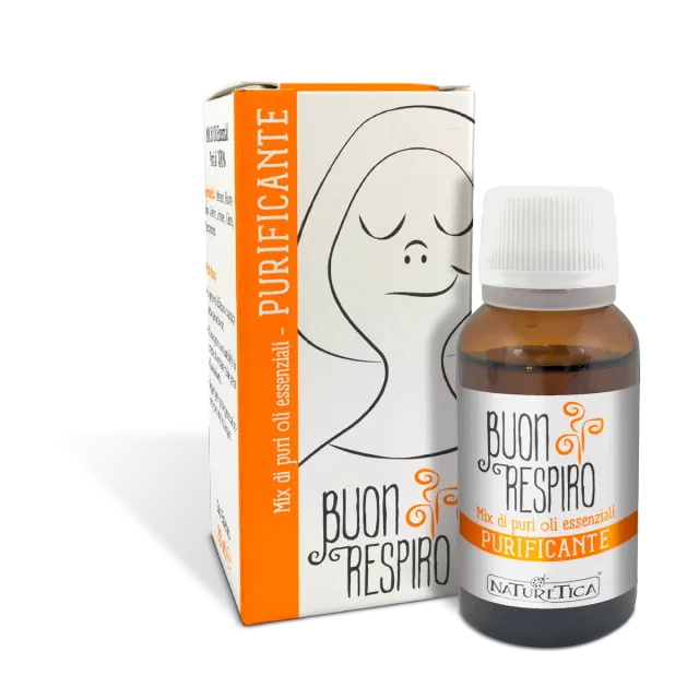 Naturetica Buon Respiro Miscela Purificante oli essenziali 20 ml
