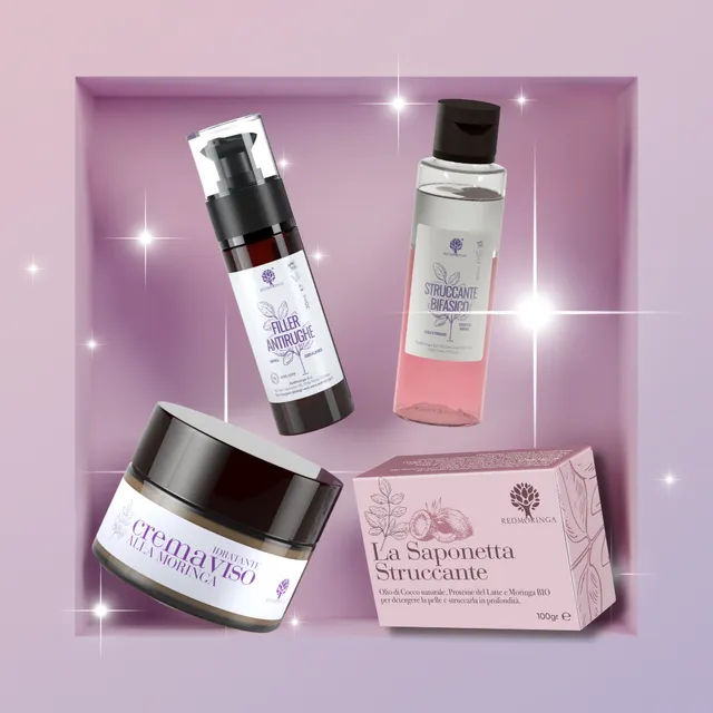RedMoringa Beauty set regalo viso moringa anti-age