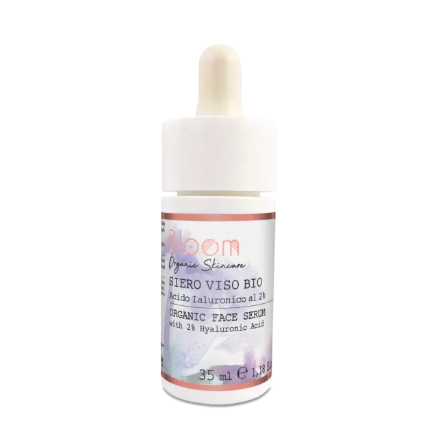 Naturetica Bielli Bloom siero viso 2% acido ialuronico bio pelle matura