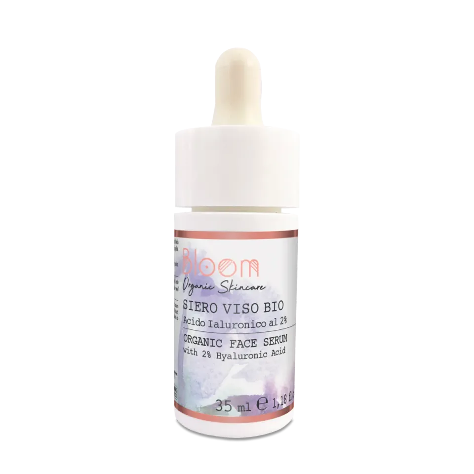 Naturetica Bielli Bloom siero viso 2% acido ialuronico bio pelle matura
