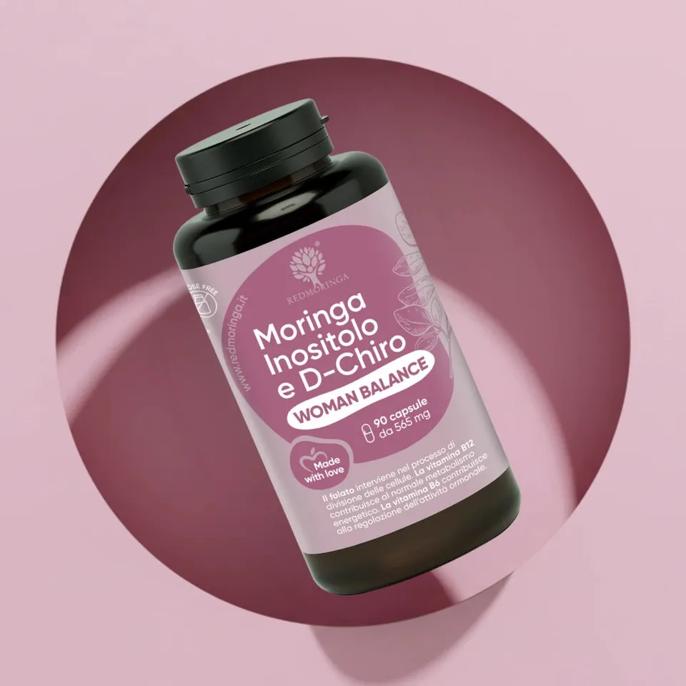 RedMoringa Inositolo Moringa integratore 1 flacone ciclo ormoni