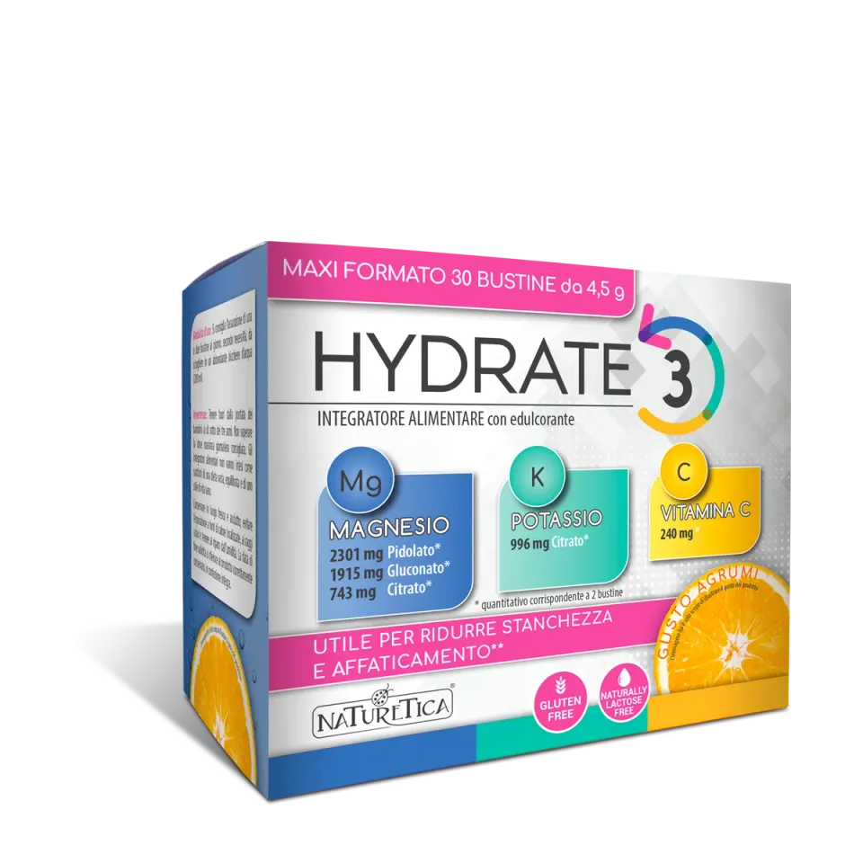 Naturetica Bielli Hydrate 3 integratore magnesio agrumi
