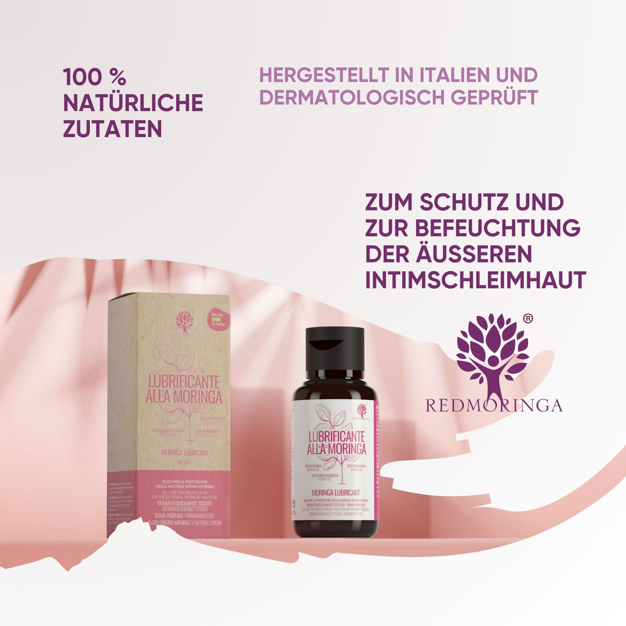 RedMoringa Lubrificante Intimo olio 100% naturale