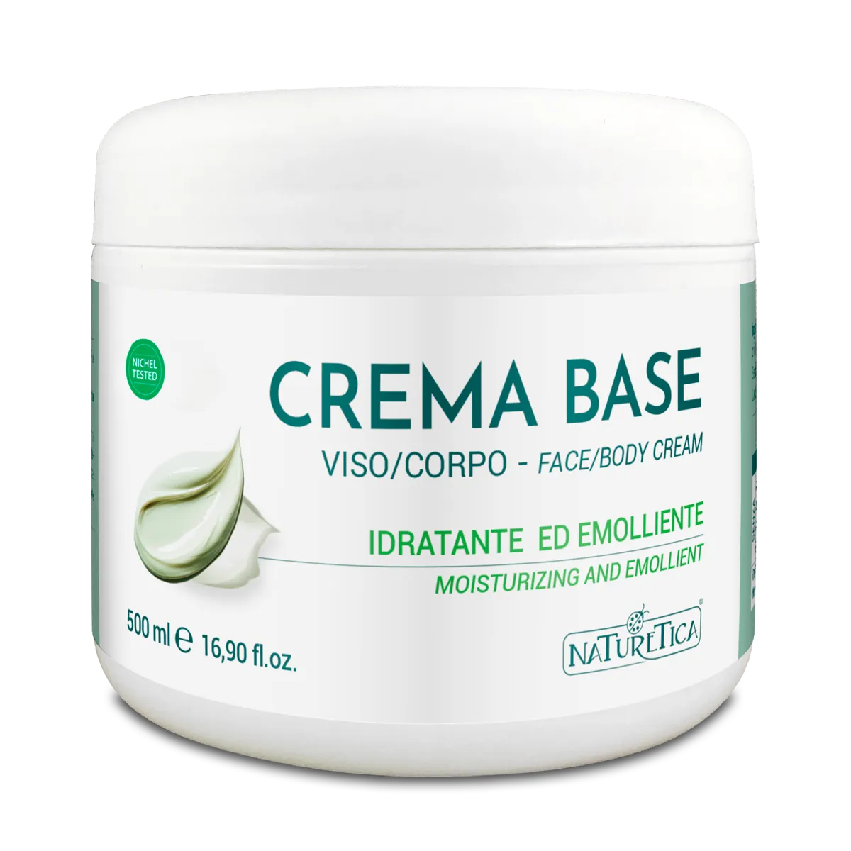 Naturetica Bielli Crema Base viso corpo senza profumo pelli sensibili