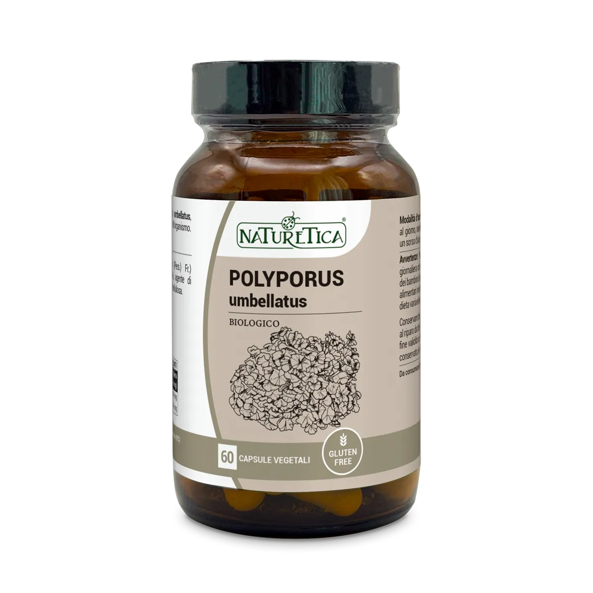 Naturetica Bielli Polyporus Umbellatus integratore vegano