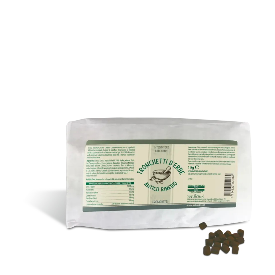 Naturetica Bielli Antico Rimedio Tronchetti d'Erbe Tisana 1kg Intestino
