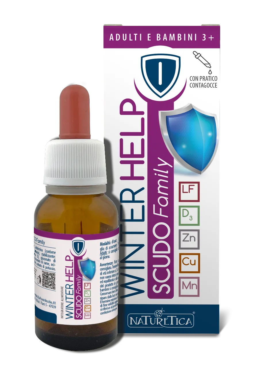 Naturetica Bielli Winter Help Scudo Family gocce difese