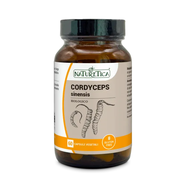 Naturetica Bielli Cordyceps Sinensis integratore energizzante vegano
