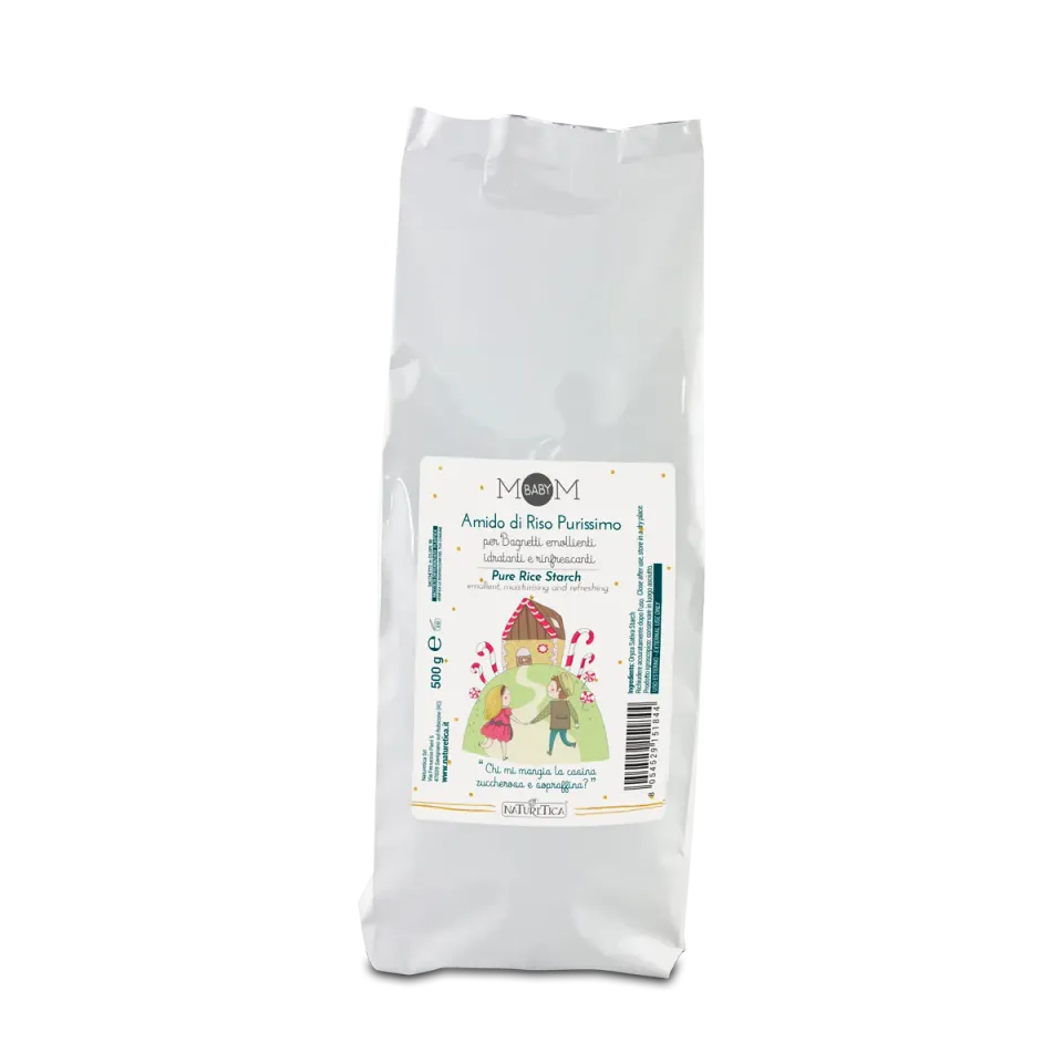 Naturetica Bielli Amido di Riso Purissimo bagno neonati