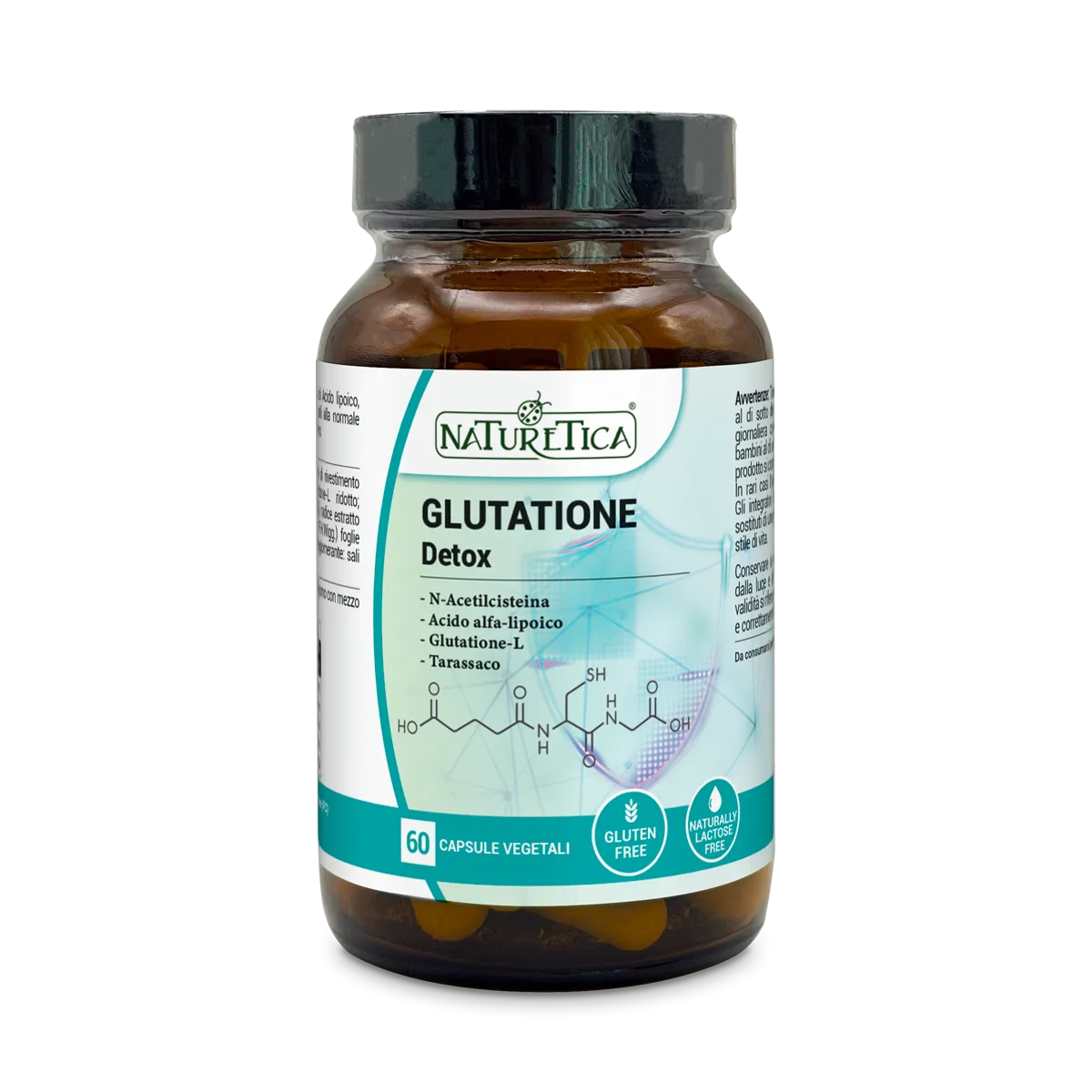 Naturetica Bielli Glutatione Detox integratore vegano