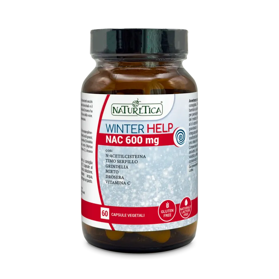 Naturetica Bielli Winter Help NAC 600 Integratore Naso e Gola