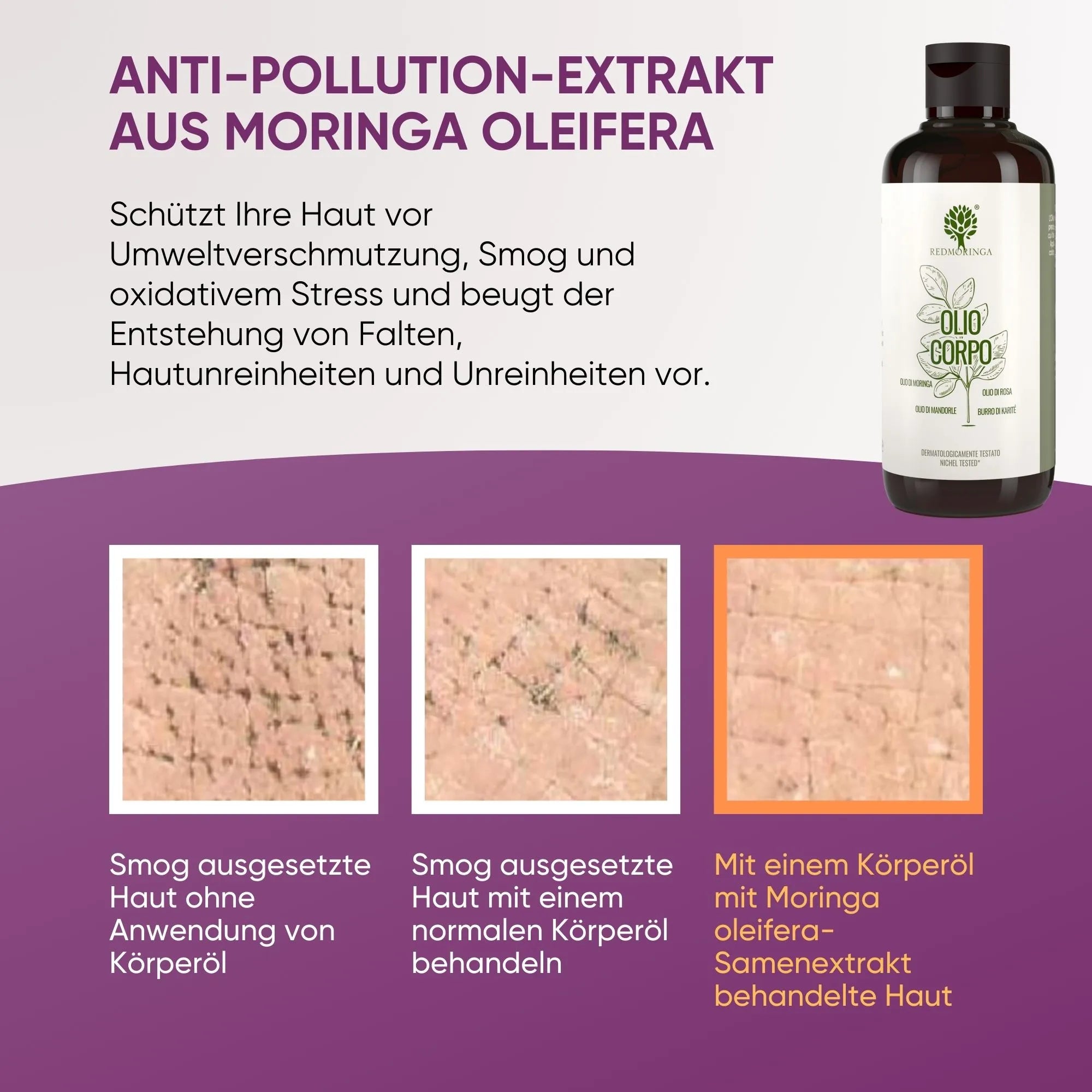 RedMoringa Olio Ricco moringa olio corpo e capelli naturale