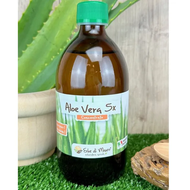 Aloe di Padre Zago Aloe Vera succo 500 ml senza aloina