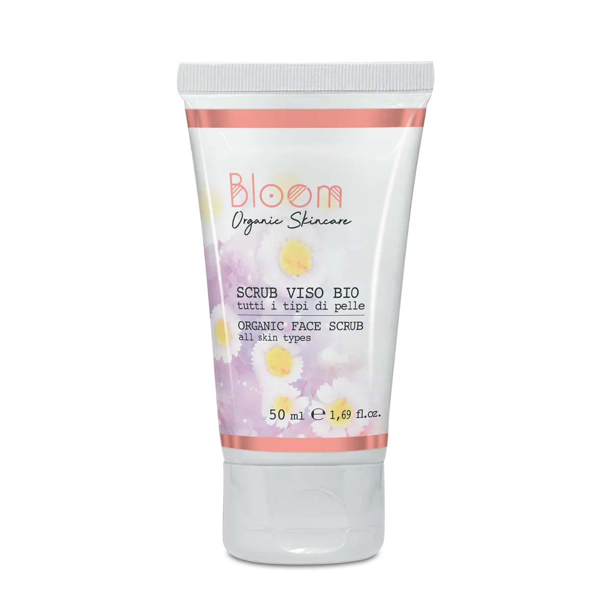Naturetica Bielli Bloom scrub viso bio quarzo pelli delicate