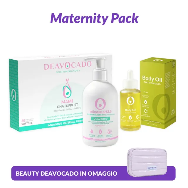 Deavocado Mami Intimate Body Oil kit gravidanza softgel