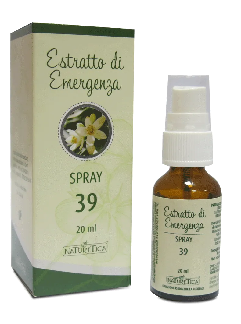 Naturetica Bielli N.39 estratto emergenza spray Bach