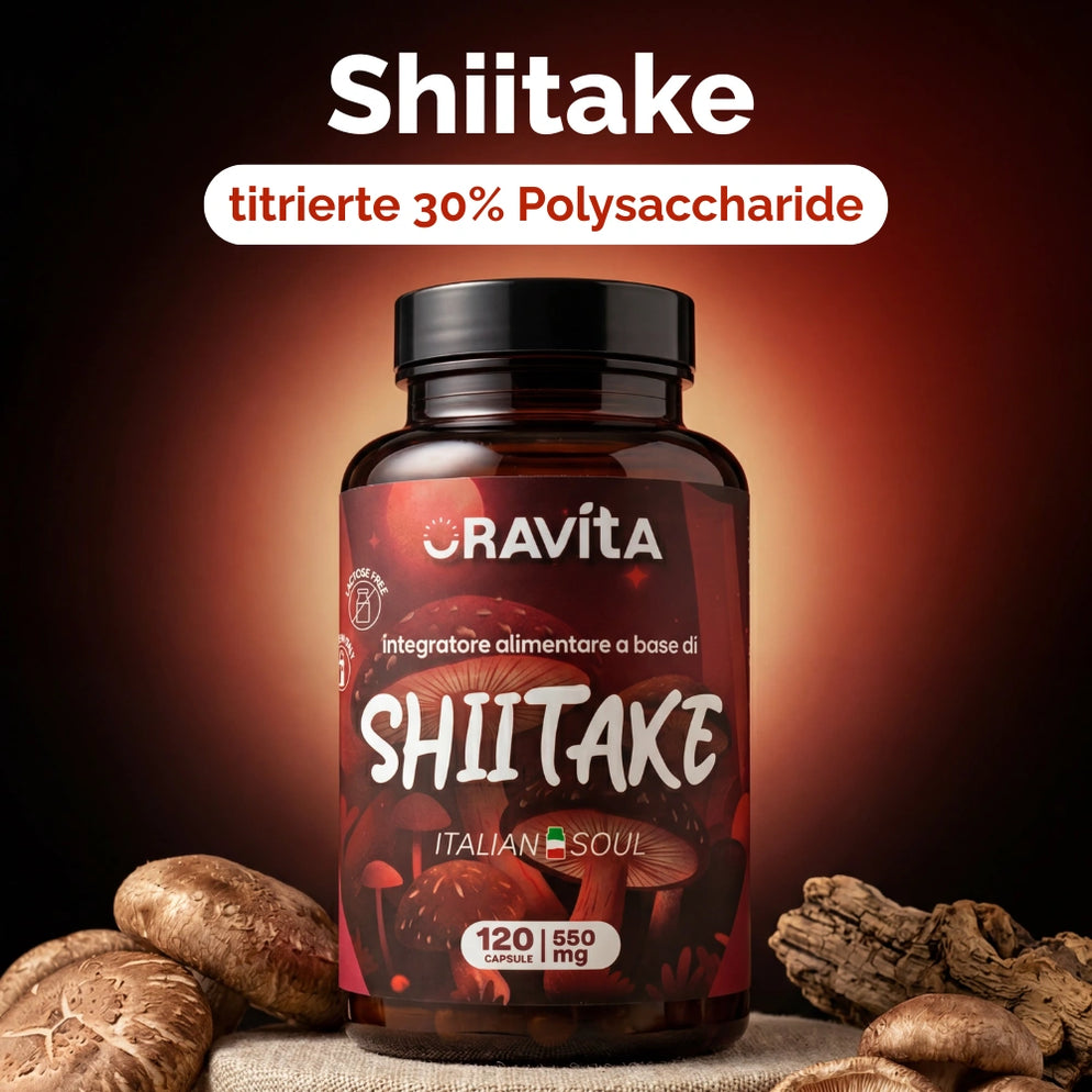 RedMoringa Oravita Shiitake estratto immunità e vitalità