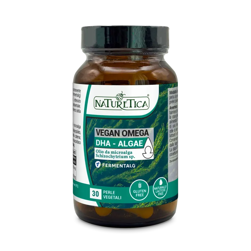 Naturetica Bielli Vegan Omega DHA Algae integratore microalghe
