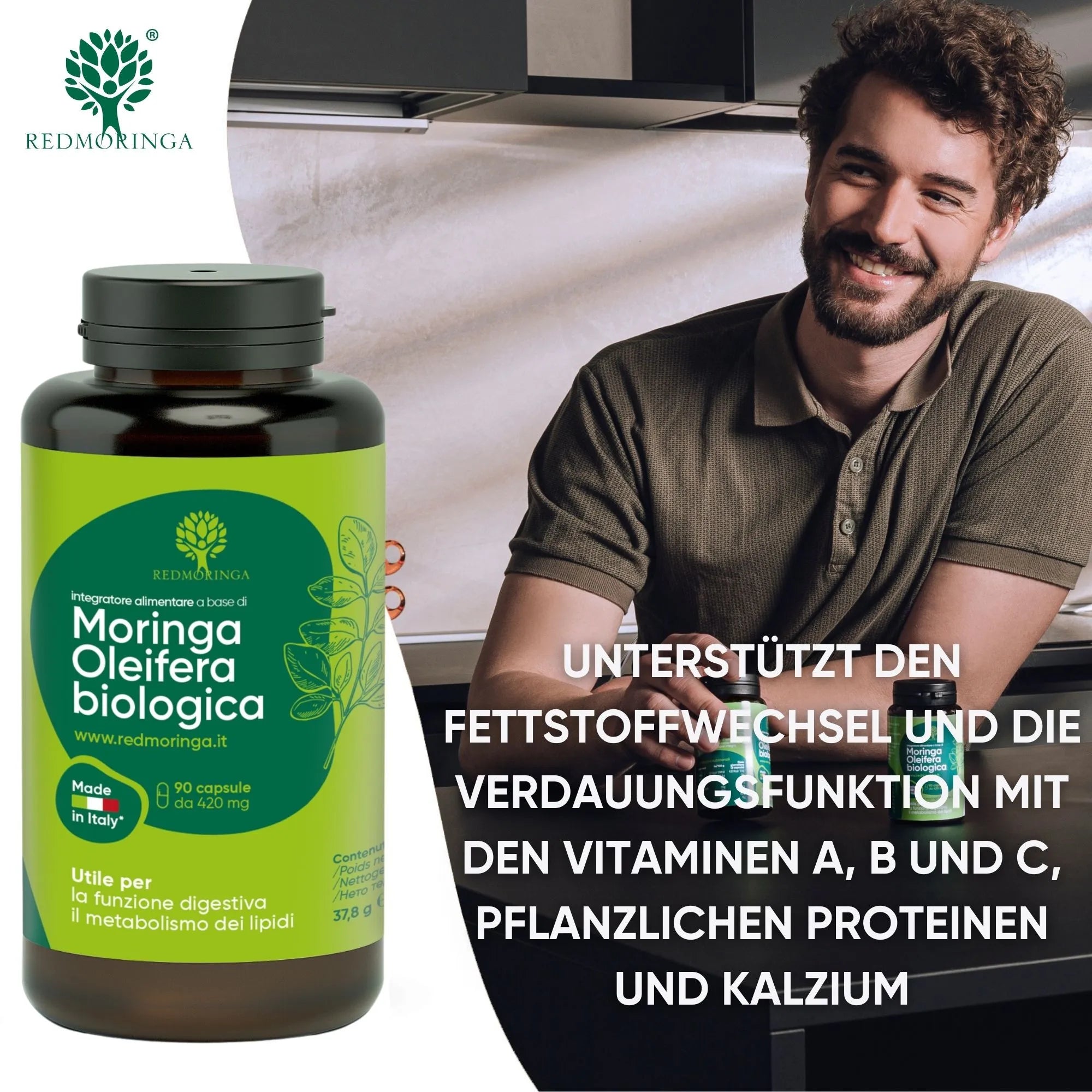 RedMoringa Boost Energia trattamento sport 1 mese