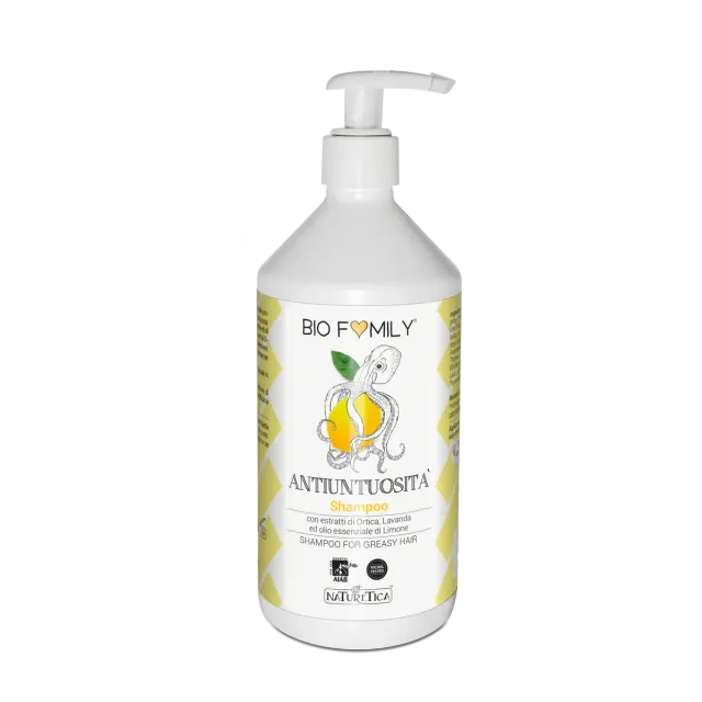 Naturetica Bielli Biofamily shampoo antiuntuosità capelli grassi