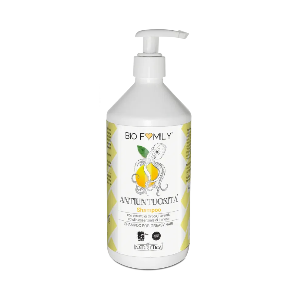 Naturetica Bielli Biofamily shampoo antiuntuosità capelli grassi