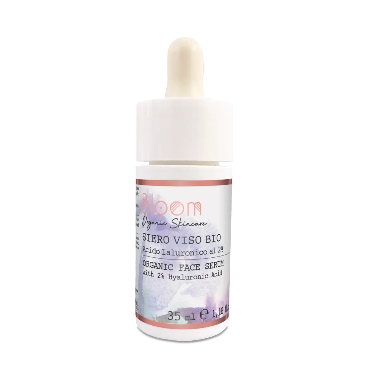 Naturetica Bielli Bloom siero viso 2% acido ialuronico bio pelle matura