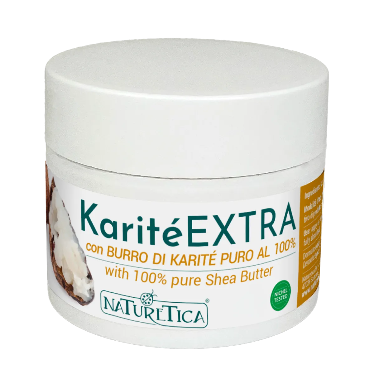 Naturetica Bielli Karitè Extra burro corpo puro 13% insaponificabile