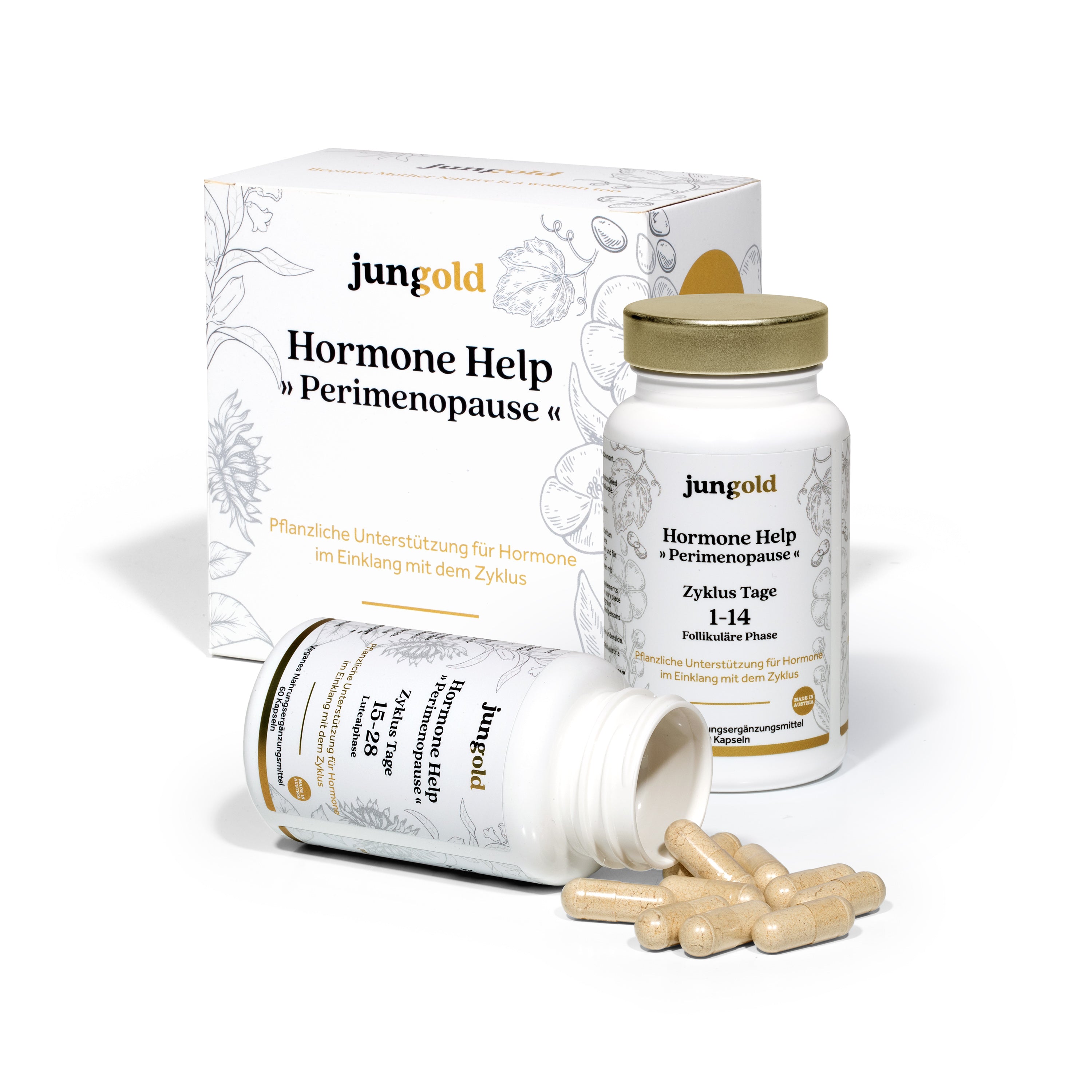 Jungold Hormone Help Perimenopause integratore vegano