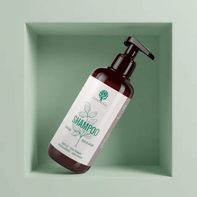 RedMoringa Shampoo Rinforzante Anti-Inquinamento Moringa Capelli Fini